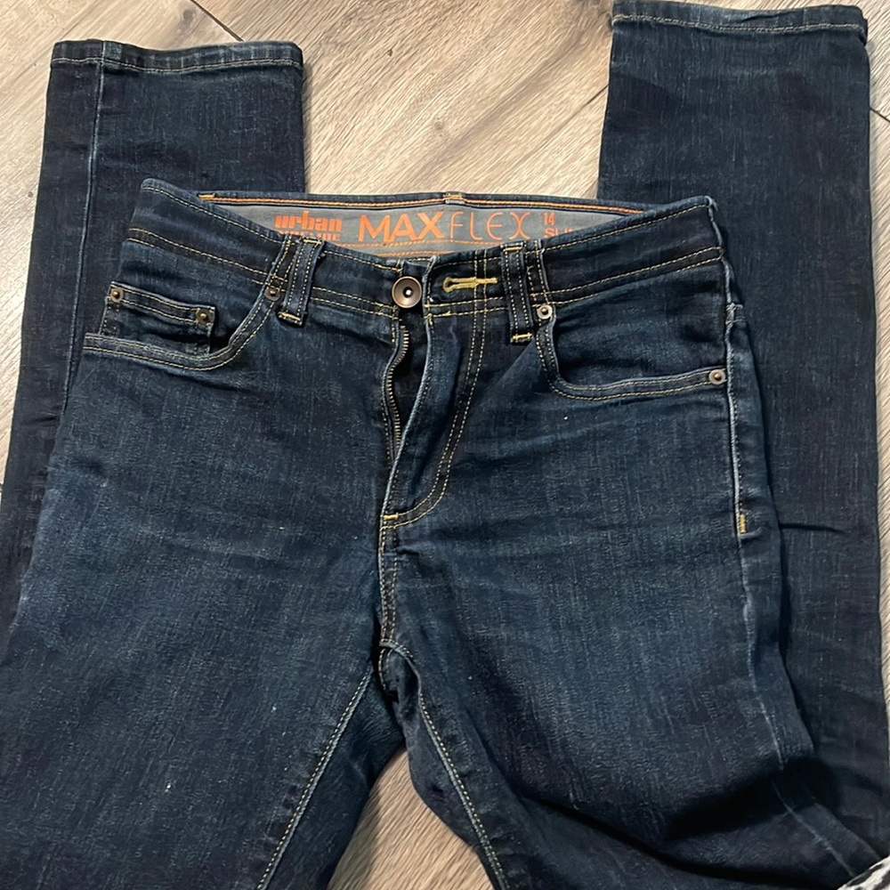 Urban pipeline size 14 slim jeans